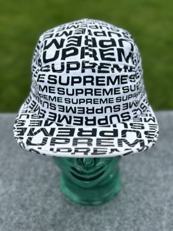 White supreme cheap hat