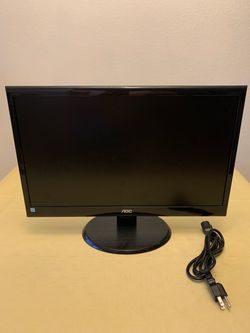 AOC LED Computer Monitor with Power Cable (OBO)