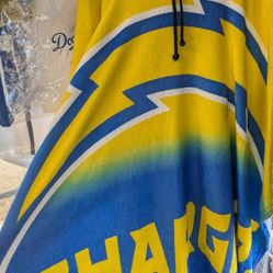 Chargers Poncho Hoodie 
