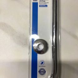 Project Source - 14 Inch Rain Shower Arm with Flange