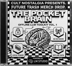 The Pocket Brain Air-Gapped Ai DVD-ROM