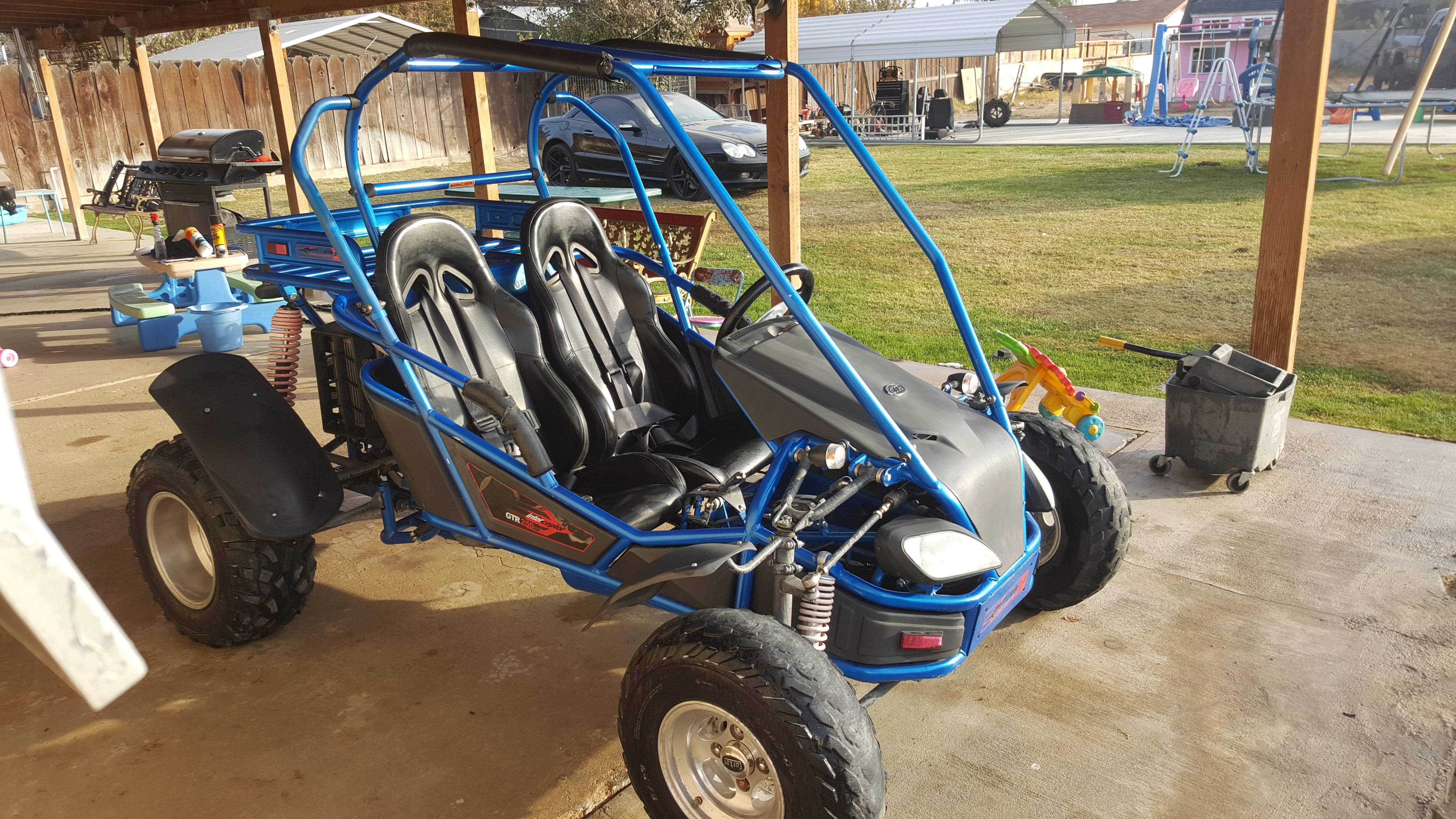 07 carter interceptor gtr 250cc dune buggy