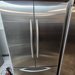 42" KITCHENAID BUILT IN FRENCH DOOR STAINLESS STEEL REFRIGERATOR 
