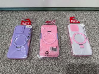 *BRAND NEW Lot of 3 Newcase Brand 15 Pro Phone Covers*
