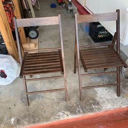 Wooden Foldable Chairs