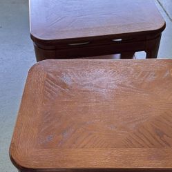 Oak End Tables 