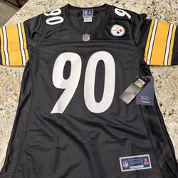 Brand New Officially Licensed TJ Watt Jersey Woman’s Size Sm Med and Lg