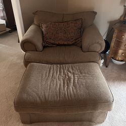 Chair And Ottoman