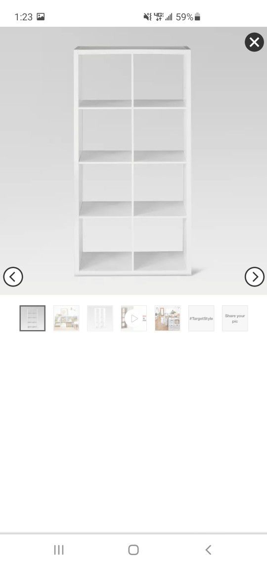 8 Cube Organizer Shelf 