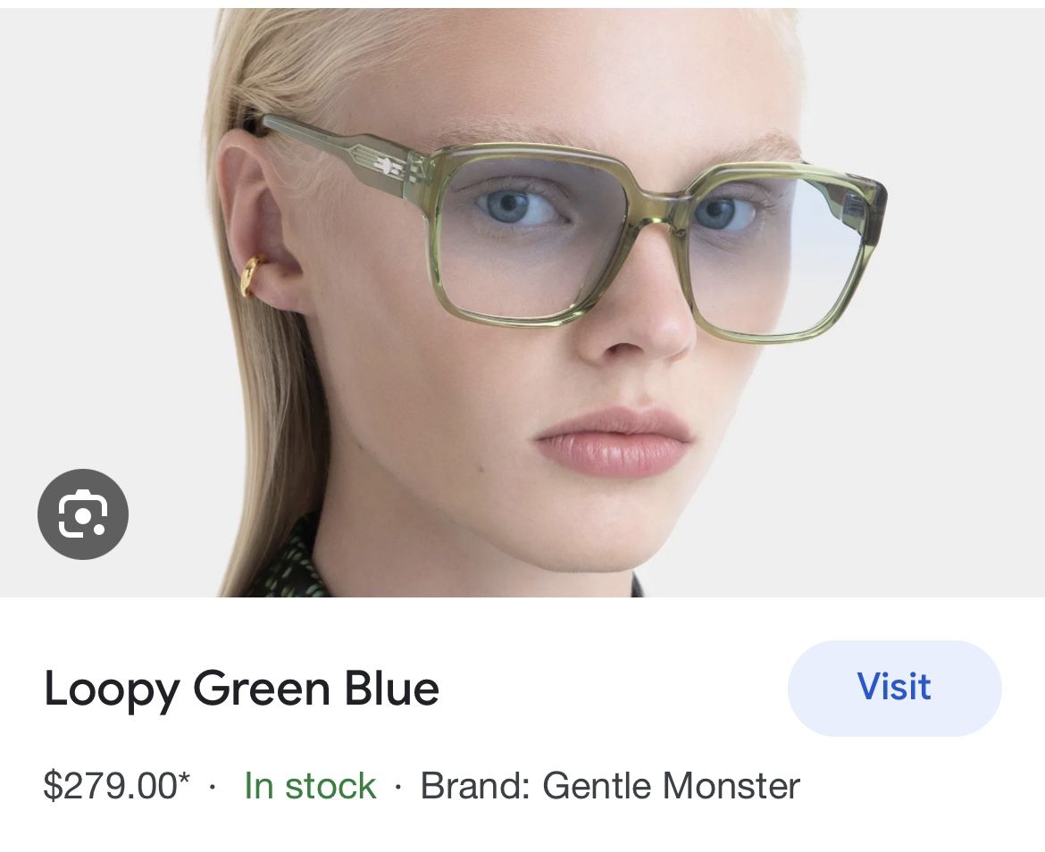 GENTLE MONSTER LOOPY-OL1 サングラス　 美品 Gentle Monster Sunglasses I Loopy OL1 for Sale in Los Angeles, CA