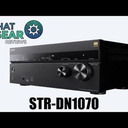 Sony STR-DN1070 7.2 Channel Wi-Fi, Bluetooth UHD 4K A/V Home Theater Receiver 