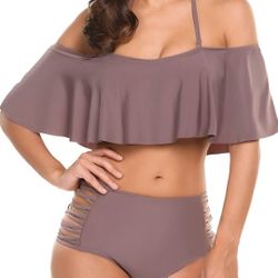 Two-Piece Swimsuit Scrunch Bikini Bottom $15