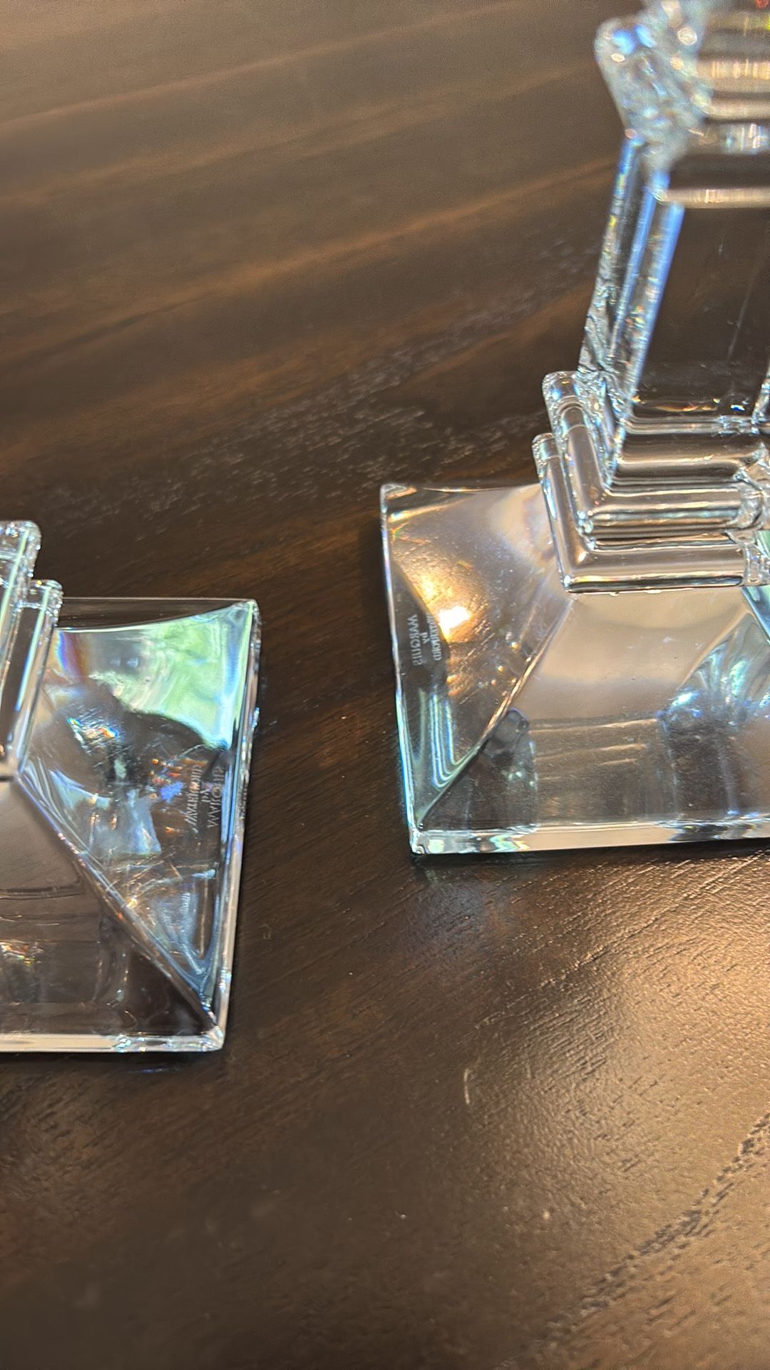 Waterford Crystal Candle Stick Holders