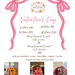 Flowers & Valentines Day 