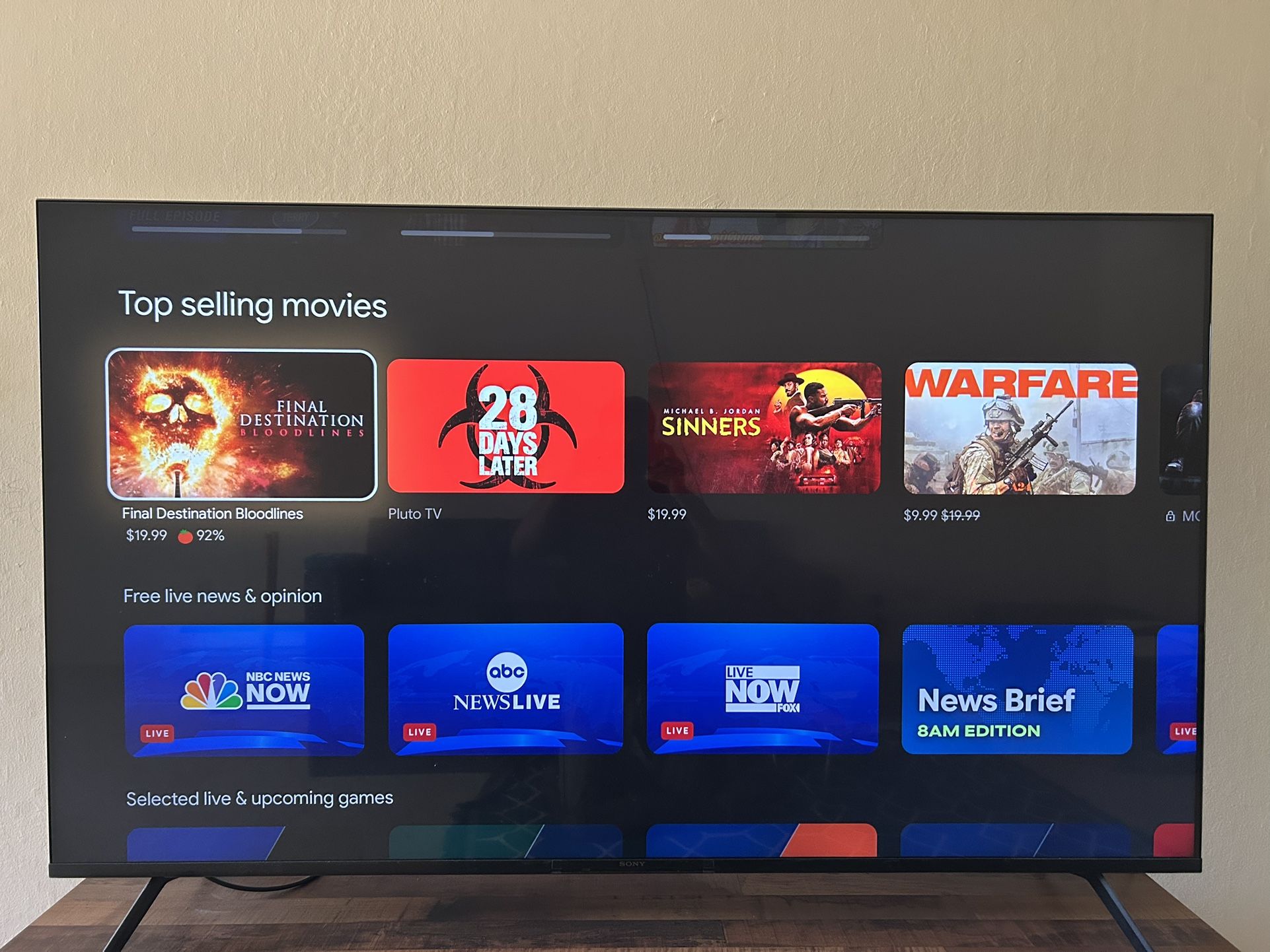 Sony 65" Class - X80CK Series - 4K UHD LED LCD TV