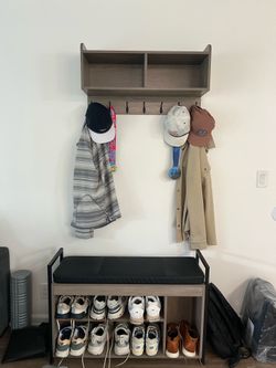 Shoe & Coat rack combo