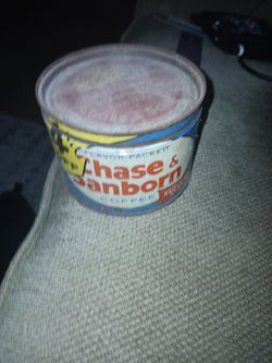 Antique coffee tin