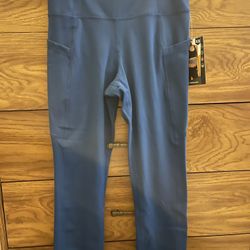 Blue Workout Pants XS
