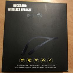 Neckband Wireless Headset
