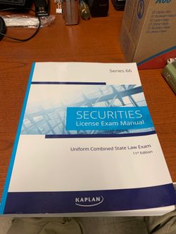 Security license exam manual
