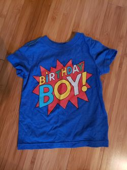Birthday boy shirt
