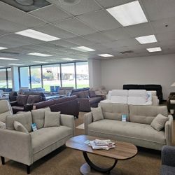 Fabric Sofa Set 