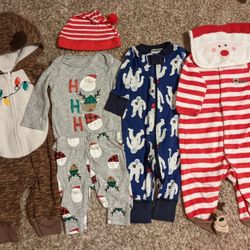 3 Months Baby Holiday Christmas Clothing Bundle