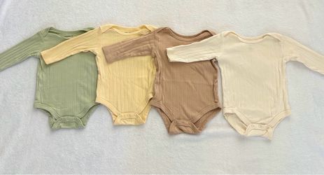 Unisex baby onesies-organic cotton 3 months