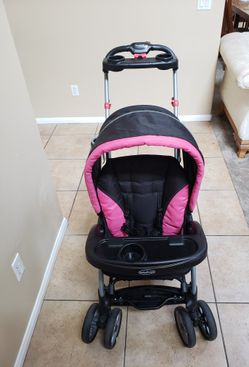 Sit and stand stroller