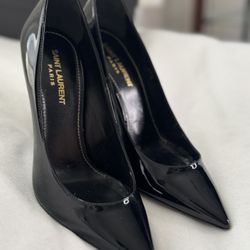 Saint Laurent Opyum Patent Leather Pumps -