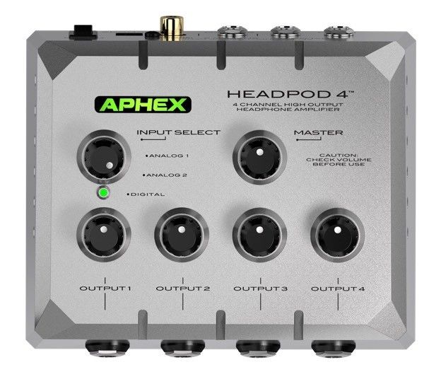 Aphex Headpod 4 New In Box Audio DJ Mixer Engineer Headphones $100 obo