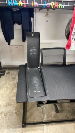 Floor Mounted Wheel Channel Chock