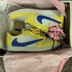 Travis Scott canary yellow