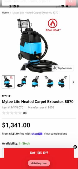 Carpet extractor