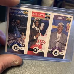 Random NBA Rookie Card Lot.  All Time Greats Including Kobe Bryant, Bryce Harper,Vince Carter,T-Mac & More!!  + Bonus Lot For Free!💯👀🔥⏳💰