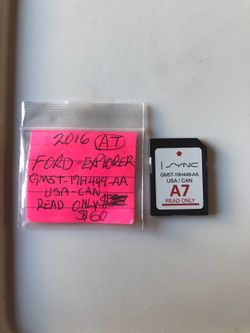 Ford Explorer SD card