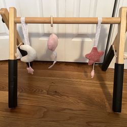 Baby Wooden Play Gym Set 