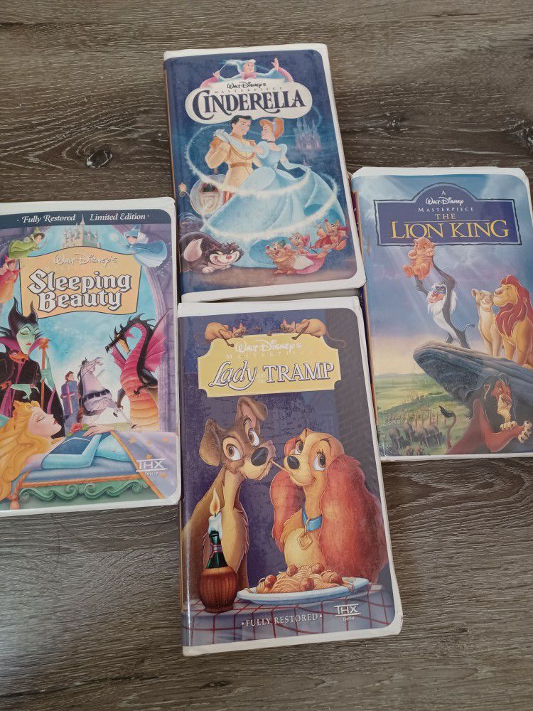 DISNEY VHS COLLECTABLES
