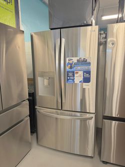 💐 Mother's Day Sale 💝 LG 29 Cu. Ft. French Door Smart Refrigerator with External Water Dispenser Stainless Steel