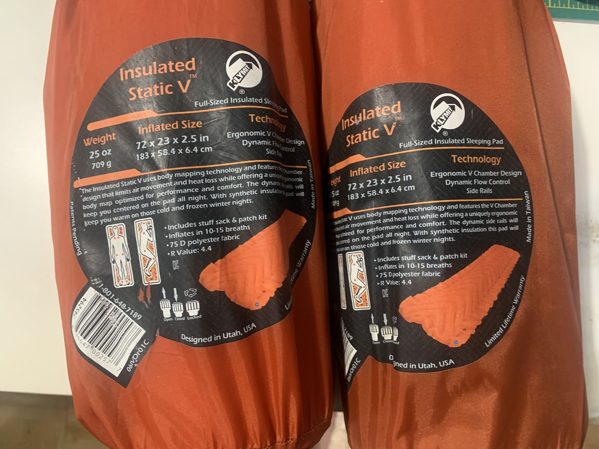 Insulated Sleeping Pad. 