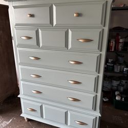 Athens Furniture 7 Drawer Highboy Dresser