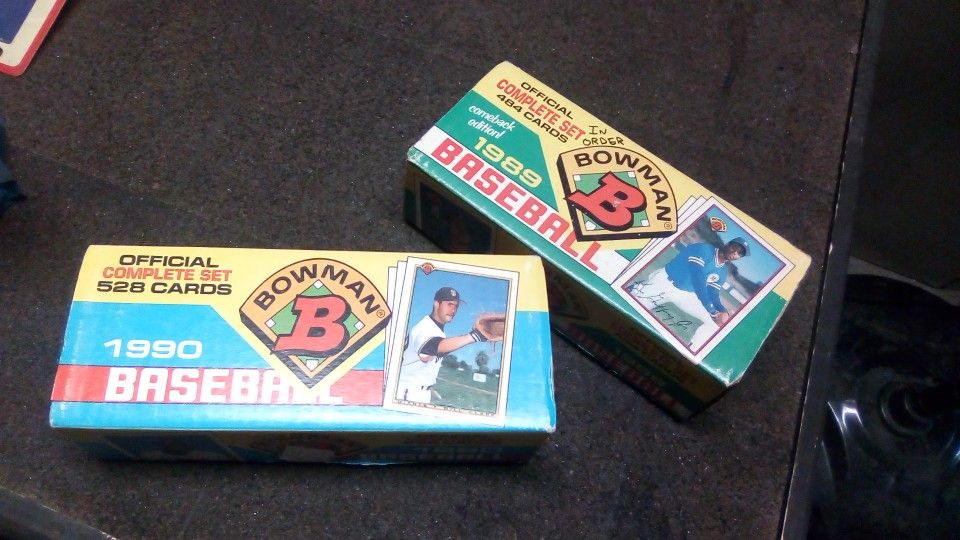 Baseball Cards Complete Sets