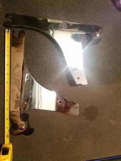 Harley Davidson dyna detachable sissy bar side plates