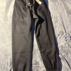 Essentials Fear Of God Black Sweatpants 