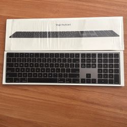 Apple Magic Keyboard with Numeric Keypad Space Gray MF:MH2LL/A 