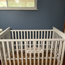Baby Crib and Changing Table