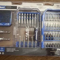 Kobalt Impact Driver Bit Set 65 -Piece