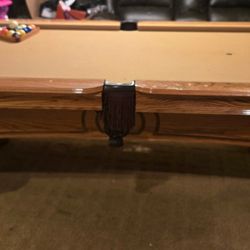 Pool Table And Accessories $2.500