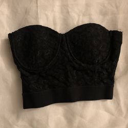 Black Corset Top Forever 21 Women’s Small 