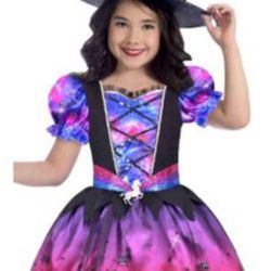 Unicorn Witch Halloween Costume/Dress size 7/8 girls